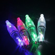 집어등 새로운 밝은 led 빛나는 낚시 빛 수중 유치 물고기 야외 야간 조명 파란색 빨간색 흰색 녹색 led 풀 조명 6, 엘 17cm
