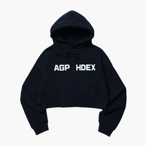 HDEX AGP 크롭 후드 2 color