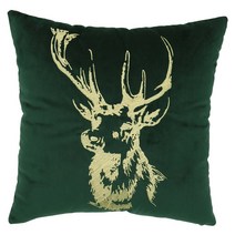 룸빌드 북유럽 벨벳 라인 쇼파 쿠션 세트, 12]  디어그린 22-2