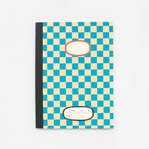 헬로우모리스 블루체크 줄노트(고학년), 1개