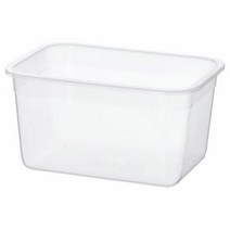이케아 365+ 보관용기 직사각 플라스틱 21x15x11cm