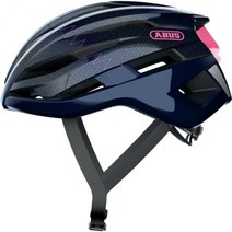 ABUS 스톰체이서 로드 자전거 헬멧 지그재그 블루, L (59-61cm)
