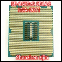 E5-2680v2 E5 v2 SR1A6 10 코어 20 스레드 CPU 프로세서 25M 115W LGA 2011 2.8 GHz, 한개옵션0