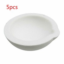 OD 58mm 보석 용 5pcs 석영 도가니 금색과 은색 금속 보석 용 주조 용기 Silv 용 고급 세라믹 도가니