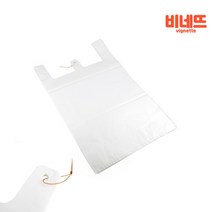 비닐봉투 27백색100P 약국비닐봉투 손잡이비닐봉투 배달봉투