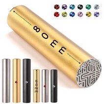 티타늄 개인 법인 인감도장 선물도장 측면 새김 무료 서비스 5푼 15mm 6푼 18mm, 80mm 무광 골드, 해서체