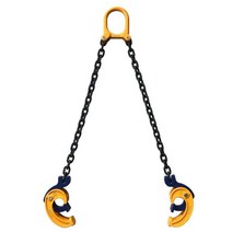 드럼집게 드럼통집게 크레인 지게차 스태커 체인 후크, 주철 지게차 네 발톱