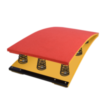 구름판 점프대 발판 스프링 멀리뛰기 높이뛰기 도움닫기 태권도 기계체조 발구르기, G 성인용레드스프링6