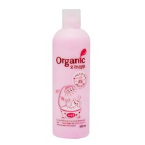 오가닉 키튼 자묘 어린고양이 샴푸+린스 베이비파우더향 500ml
