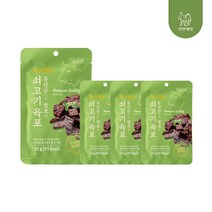 자연애벗 유산균으로 발효한 쇠고기육포35g, 35g, 4개