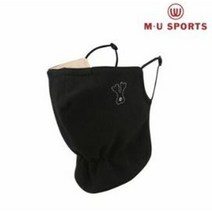 엠유스포츠 [엠유스포츠]기모 마스크 MU22C33UI01, 블랙/FREE