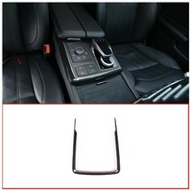 벤츠 gle gls ml gl 클래스 w166 2013-2019 탄소 섬유 abs 중앙 제어 멀티미디어 모드 장식 프레임 트림, 은