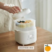죽만드는기계 죽제조기 죽메이커 콩물 소형 죽탕기 조리기 스튜 포트, 오렉1L 스마트스튜+찜통 OLK-DZ01S