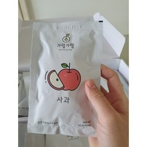 가랑가랑 명품 100% 사과즙 아기 순수 생사과 생즙 착즙 100ml 30포 1박스, 즙