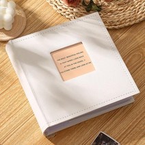웨딩앨범 포토앨범 200 사진 6X4 인치10X15cm PU 커버 포켓 포함5X35 quot127X95cm 및 메모 영역 Interstitial White Inside Album