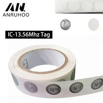 스마트 NFC 칩 휴대폰 스티커 IC 라벨 복사 가능 Uid 배지 복제 13.56mhz 카드 0 섹터 ISO14443a 토큰 태그 작성 5 개 10 20, 03=20pcs