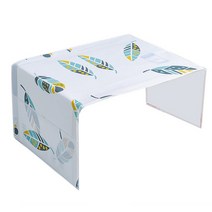 가정용 먼지 헝겊 단순 인쇄 된 냉장고 커버 전자 레인지 보관 가방 세탁기 윗면 덮개 천, B 130x54cm, 1