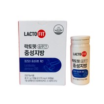 종근당건강 락토핏 솔루션 중성지방 270mg x 30캡슐 x1박스 장 중성지방 근본케어, 단품