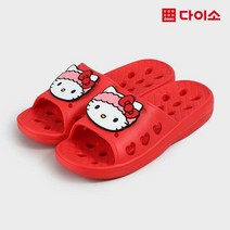 [다이소]헬로키티_EVA욕실화(약260 mm)-1035611
