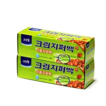 크린랲 크린랩 크린이중지퍼백 18cm*20cm*20매*2개, 18cm*20매*2개