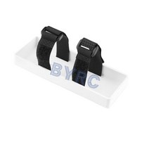 블랙박스보조배터리 1pcs rc 모델 자동차 플라스틱 배터리 상자 트레이 110 rc, 하얀