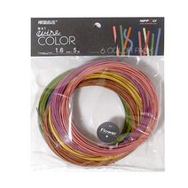 일본 화선 (컬러 와이어) 완고 자재 6 컬러 팩 화