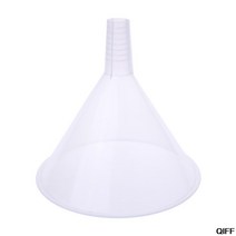 페인트 클리너 차고/자동차 액체/실험실/주방용 150mm 플라스틱 흰색 투명 깔때기 May06, 한개옵션0, 한개옵션0
