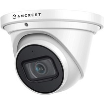 Amcrest 4K POE 카메라 AI 사람차량 감지 UltraHD 8MP 실외 보안 터렛 POE IP 카메라 3840x2160 광각 IP67 방수 MicroSD 내장 마이크