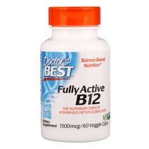 닥터스 베스트 풀리 엑티브 비타민 B12 1500mcg 60정, 1개