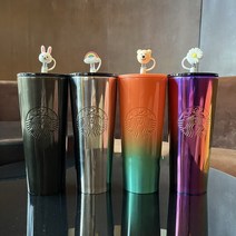 [스타벅스 직구] 스타벅스 빨대 텀블러 스테인리스 콜드컵 710 ml, 화이트세이렌 473ml