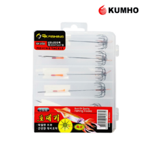 금호조침 GK-202 / GK-210 호래기 전용채비 (1단 2단/6개입), GK210 2단(6개입)