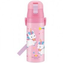 DAQ318186일본 유니콘 스텐레스 어깨끈 보온 보냉병 470ml
