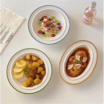 이와이리빙 레트로 라인 세라믹 식기세트, I