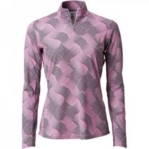 EP Pro 여성용 도트 리본 소용돌이 골프 풀오버 120185