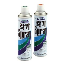 일신 스프레이 락카 420ml 30가지색상, 황색