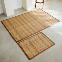 인룸 [인룸] 내츄럴 폴리라탄 러그+발매트 100x150