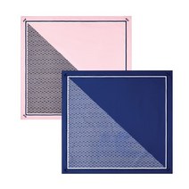 [BTR] 비티알 BTR 골프 공용 사계절 패턴 레블 손수건 BFA4019U, BLUE