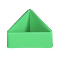 쌀만두 제조기 프레스 금형 플라스틱 소재 찹쌀 쫑지 금형 땡지 반죽용 땡지 금형, 삼각형의