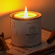 캔들만들기세트 라벤더 향초diy 소이캔들만들기 강아지냄새제거향초, 라벤더 틴 캔들 만들기