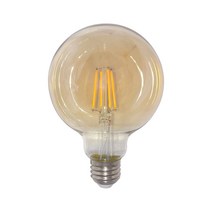 [RA㏓] LED 전구 4W G95 ST64 필라멘트 유리 E26 팬던트 던트등 인테리어볼 볼전구 색등 색전구 주광색 조명 ▷_§Ea, §§_4W ST64
