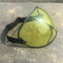 오토바이 헬멧BULLBIKER 오토바이 헬멧 버블 바이저 렌즈 고글 벨 모토 3/로얄/SHOEI P-ZERO/심슨 레트로, 12 L002-Yellow