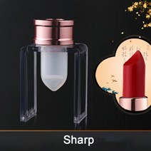 실리콘립브러쉬 안지워지는립스틱 DIY 실리콘 립밤 몰드 립스틱 알루미늄 링 몰드 홀더 공예 도구 스탠드 튜브 1 세트, 4.F