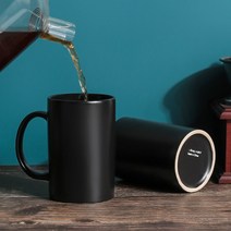 무광 도자기 빈티지 머그컵 470ml 3종, 러파드머그컵 직선_레드 470ml 2P