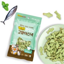 정품 고양이 간식 뽀로로 맛있는 간식스낵 참치&페퍼민트40g, 1개, 건강한맛