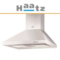 하츠 데코후드 KCH-60WH 화이트 침니/주방후드/가로60cm, 블랙