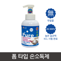 케어팜) 퓨어 폼 손 소독제(무알콜 폼타입) / 500ml, 1개