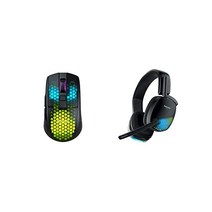로켓콘퓨어 오울아이 유선 마우스 게이, Burst Pro Air Black + Headset/
