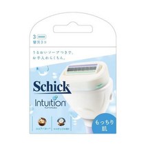 시크 쉬크 Schick 인투이션 여성 면도기 탄력피부용 교체칼날 3개입 코코넛향