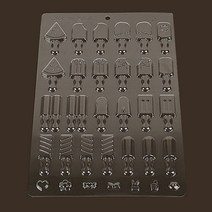 초콜릿몰드(BS-12번) 아이스바몰드1 // 5cm빼빼로만들기 초콜릿틀 초콜릿판