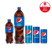 롯데칠성 펩시 콜라 355ml 600ml 캔 페트 PET 1.5L 탄산 음료 음료수 단체, 3. 펩시콜라 1.5L펫 12입